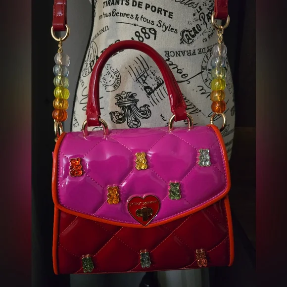 Betsey Johnson Beary Sweet Crossbody In Excellent condition! - Picture 4 of 16